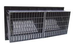 ully Automatic Side Wall Air Inlet Ventilation Window Adjustable Air Intake Louver Window for Poultry Livestock Chicken Pig House