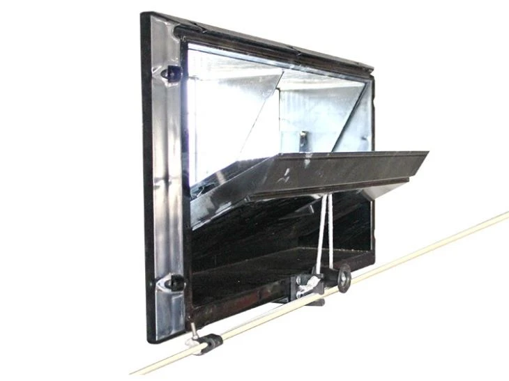 ully Automatic Side Wall Air Inlet Ventilation Window Adjustable Air Intake Louver Window for Poultry Livestock Chicken Pig House